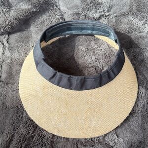 EquiVisor Jute with black cotton trim. One size.